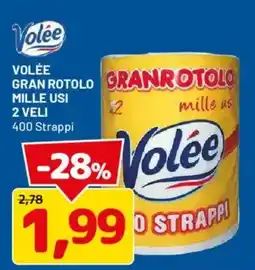 DPiù Volée Gran Rotolo offerta