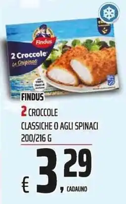Coop Findus 2 Crocchette offerta