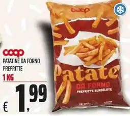 Coop Coop patatine da forno prefritte offerta