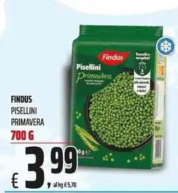 Coop Findus Pisellini Primavera offerta