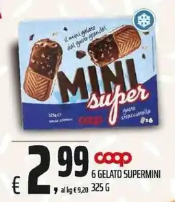 Coop Mini super gelato stracciatella offerta