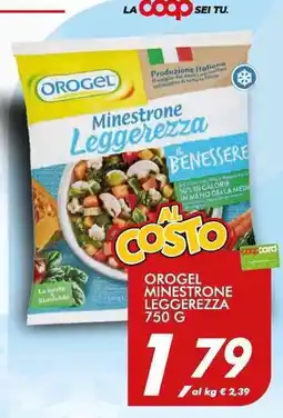 Coop Orogel minestrone leggerezza offerta