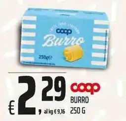 Coop Burro Coop offerta