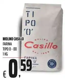 Coop Farina tipo 0-00 Molino Casillo offerta