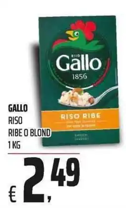 Coop Gallo Riso Ribe o Blond offerta