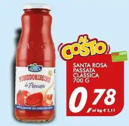 Coop Santa Rosa passata classica offerta