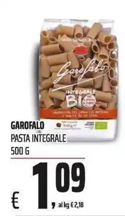 Coop Garofalo pasta integrale offerta