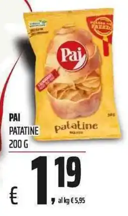 Coop Pai patatine offerta
