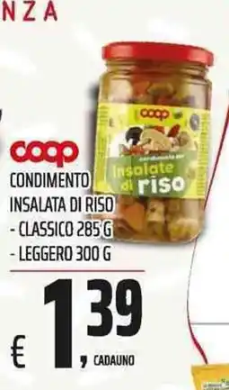 Coop Coop condimento insalata di riso offerta