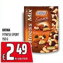 Coop Fatina fitness sport snack offerta