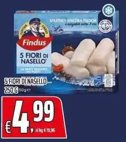 Coop Findus 5 Fiori di Nasello offerta