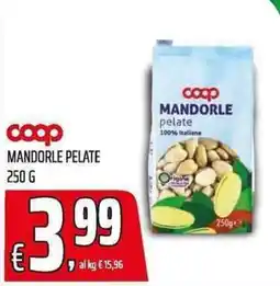 Coop Coop mandorle pelate offerta