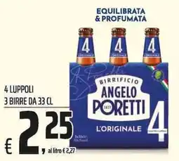 Coop Birra Angelo Poretti L'Originale offerta