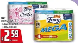 Coop Foxy carta igienica offerta