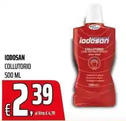 Coop Iodosan collutorio offerta