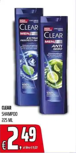 Coop Clear shampoo offerta