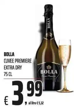 Coop Bolla cuvee premiere extra dry offerta