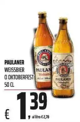 Coop Paulaner Weissbier offerta