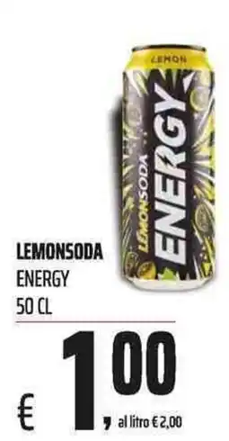 Coop Lemonsoda energy offerta