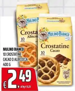 Coop Mulino Bianco Crostatine Cacao offerta