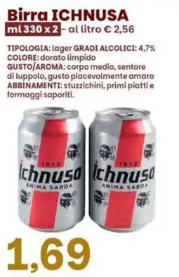 Prix Quality Birra Ichnusa offerta