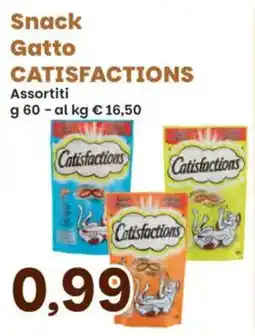 Prix Quality Snack Gatto Catisfactions offerta