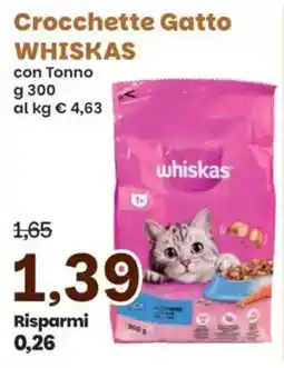 Prix Quality Croccette Gatto Whiskas con Tonno offerta