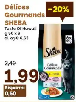Prix Quality Sheba Délices Gourmands offerta