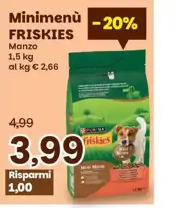 Prix Quality Minimenù Friskies offerta