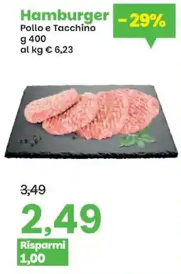 Prix Quality Hamburger Pollo e Tacchino offerta