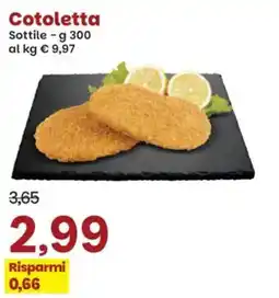 Prix Quality Cotoletta Sottile offerta