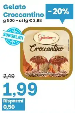 Prix Quality Gelato Croccantino Golosìam offerta