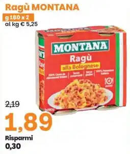 Prix Quality Ragù Montana alla Bolognese offerta