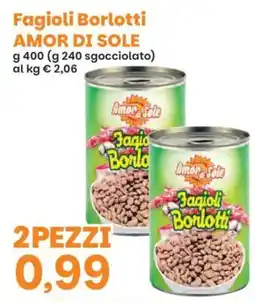 Prix Quality Fagioli Borlotti Amor di Sole offerta