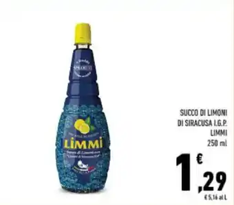 Succo di limoni Limmi