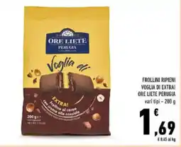 Conad Frollini ripieni Voglia di Extra! Ore Liete Perugia offerta