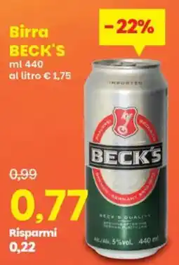 Prix Quality Birra Beck's offerta