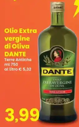 Prix Quality Olio Extra vergine di Oliva Dante Terre Antiche offerta