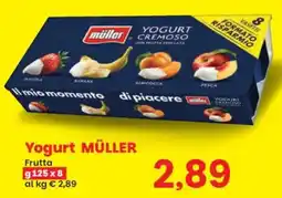 Prix Quality Yogurt MÜLLER offerta