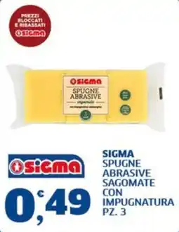 Ok Sigma Sigma spugne abrasive sagomate offerta