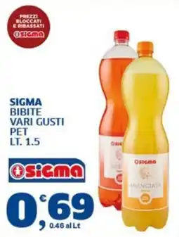 Ok Sigma Sigma bibite vari gusti offerta