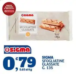 Ok Sigma Sigma sfogliatine glassate offerta
