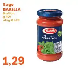 Prix Quality Sugo Barilla Basilico offerta
