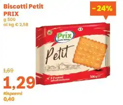 Prix Quality Biscotti Petit Prix offerta