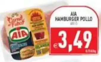 Hamburger pollo AIA