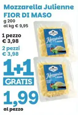 Prix Quality Mozzarella Julienne Fior di Maso offerta