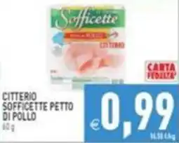 Supermercati Agorà Citterio sofficette petto di pollo offerta