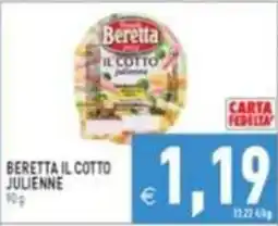 Supermercati Agorà Beretta il cotto julienne offerta