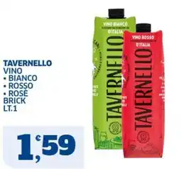 Ok Sigma Tavernello vino bianco rosso rosè brick offerta