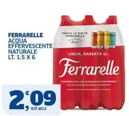 Ok Sigma Acqua effervescente naturale Ferrarelle offerta